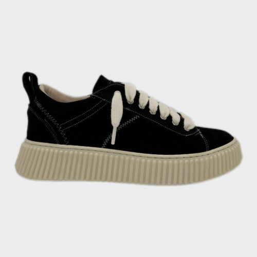 Mercury Black Suede