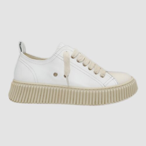 Saturn White Leather