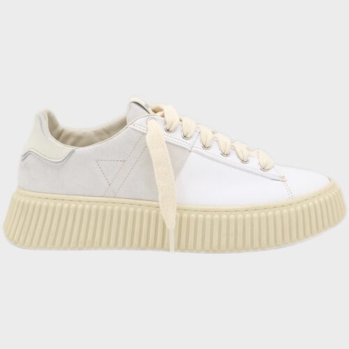 Uranus Mix Ice White Leather and Suede